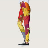 Leggings Autres feuilles d'automne (Gauche)