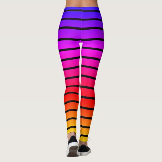 Leggings aux couleurs arc-en-ciel (Dos)