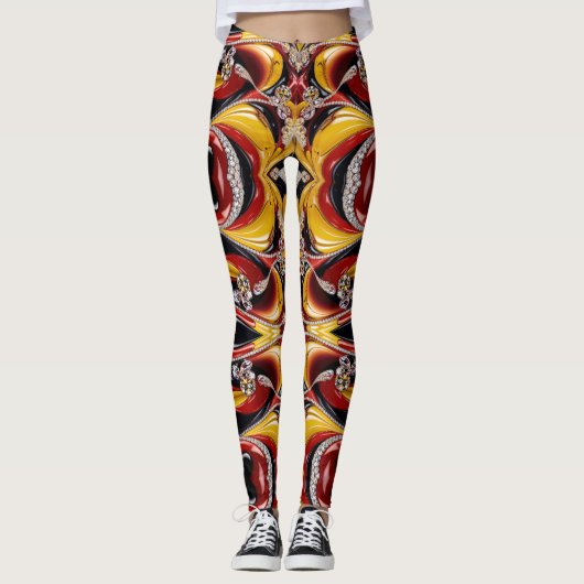 Leggings aux couleurs belges (Devant)