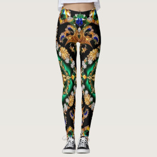 Leggings aux couleurs brésiliennes
