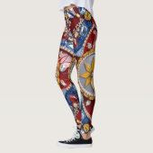 Leggings aux couleurs colombiennes (Gauche)