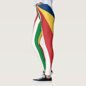 Leggings aux couleurs des Seychelles (Gauche)
