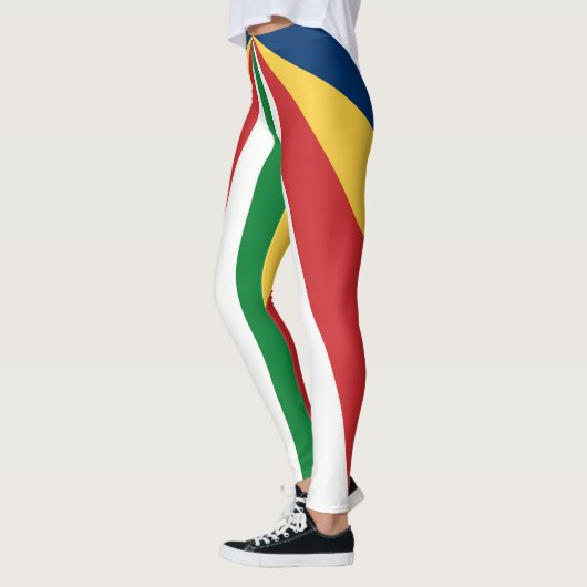 Leggings aux couleurs des Seychelles (Gauche)