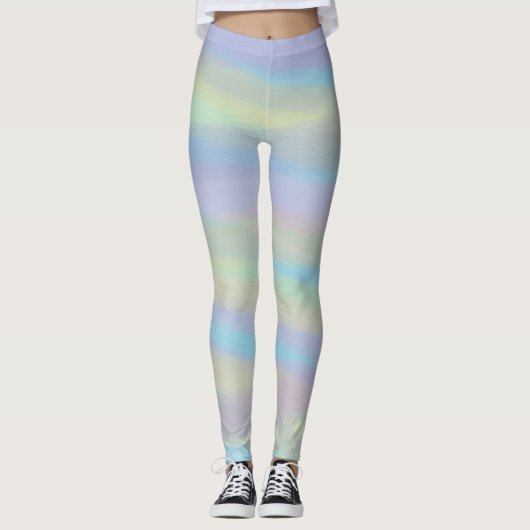 Leggings aux couleurs pastel mixtes (Devant)