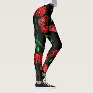 Leggings aux couleurs personnalisées avec l'art Re