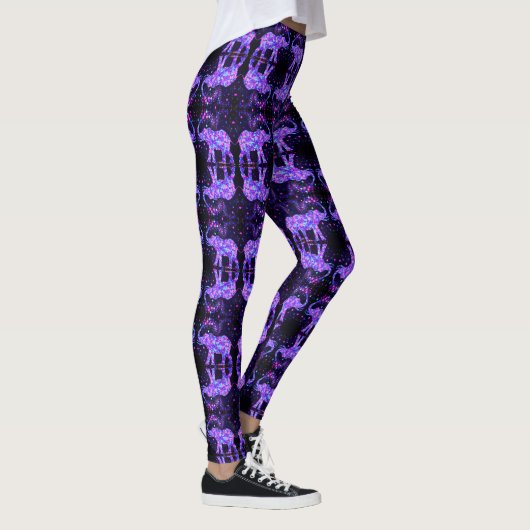 Leggings aux fleurs d'éléphants (Droite)