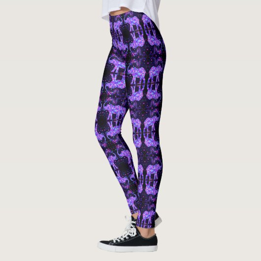 Leggings aux fleurs d'éléphants (Gauche)
