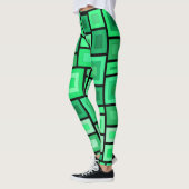 Leggings aux formes géométriques (Gauche)