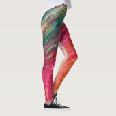 Leggings aux vagues colorées (Droite)