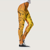 Leggings Avant-Garde Conception Spirale 01 ~ (Droite)