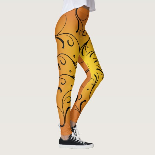 Leggings Avant-Garde Conception Spirale 01 ~ (Droite)