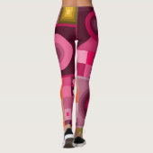 Leggings avec art créatif décontracté (Dos)