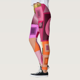 Leggings avec art créatif décontracté