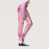 Leggings avec art rose (Droite)