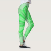 Leggings avec art vert (Droite)