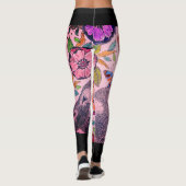 Leggings AVEC BUNNY DANS LE JARDIN (Dos)