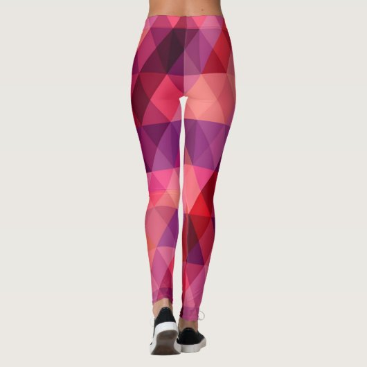 Leggings avec conception Whimsical multicolore (Dos)