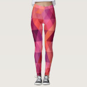 Leggings avec conception Whimsical multicolore (Devant)