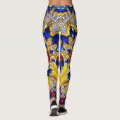 Leggings avec des couleurs roumaines design (Dos)