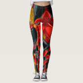 Leggings avec design couleur Allemagne (Devant)