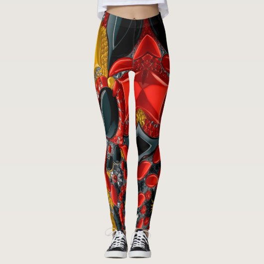 Leggings avec design couleur Allemagne (Devant)