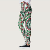 Leggings avec design couleur italienne (Gauche)
