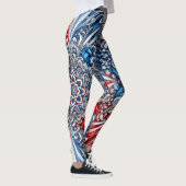 Leggings avec design de couleurs françaises (Droite)