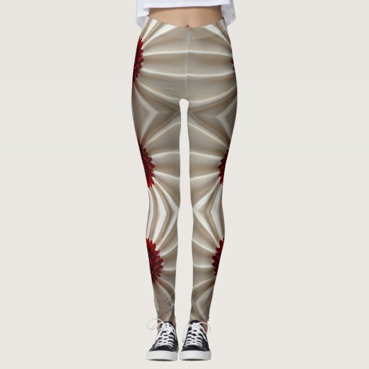 Leggings avec design de couleurs japanase (Devant)