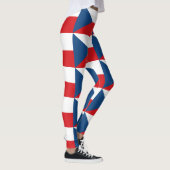Leggings avec drapeau de Czechia (Droite)