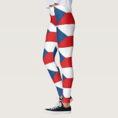 Leggings avec drapeau de Czechia (Gauche)