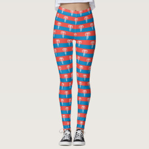 Leggings avec drapeau de Kansas City, Missouri
