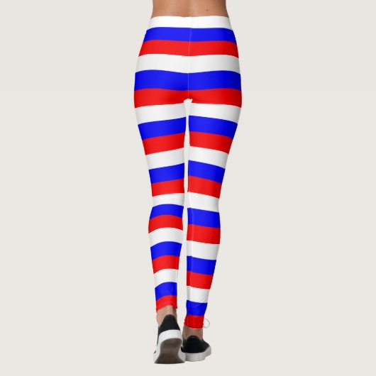 Leggings avec drapeau de la Russie (Dos)