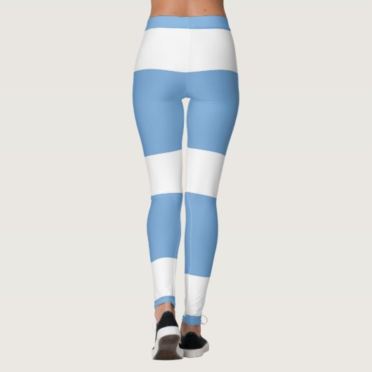 Leggings avec drapeau de l'Argentine (Dos)