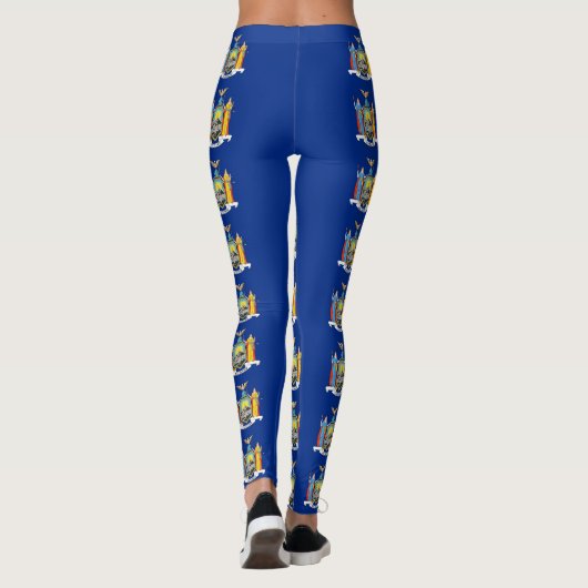 Leggings avec drapeau de l'État de New York, États (Dos)
