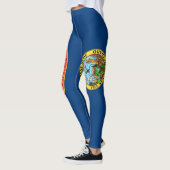 Leggings avec drapeau de l'Etat d'Idaho, USA (Gauche)
