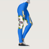 Leggings avec drapeau de l'État du Connecticut, Ét (Droite)