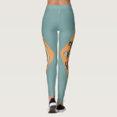 Leggings avec drapeau de l'État du Delaware, États (Dos)