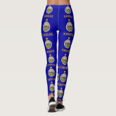 Leggings avec drapeau de l'État du Kansas, États-U (Dos)
