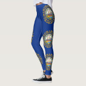 Leggings avec drapeau de l'État du New Hampshire,  (Gauche)