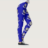 Leggings avec drapeau de Louisiana State, USA (Droite)