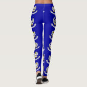 Leggings avec drapeau de Louisiana State, USA (Dos)
