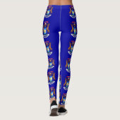Leggings avec drapeau de Michigan State, USA (Dos)