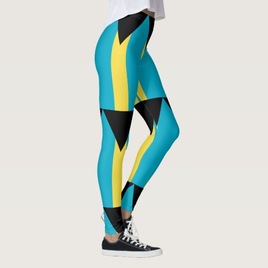 Leggings avec drapeau des Bahamas (Droite)