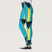 Leggings avec drapeau des Bahamas (Gauche)