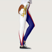 Leggings avec drapeau des Samoa américaines, États (Droite)