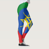 Leggings avec drapeau d'Éthiopie (Droite)