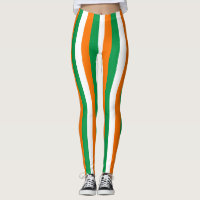 Leggings avec drapeau d'Irlande