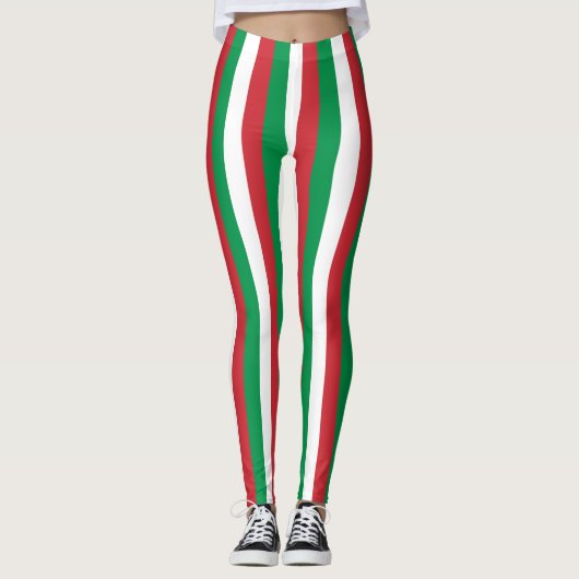 Leggings avec drapeau d'Italie (Devant)