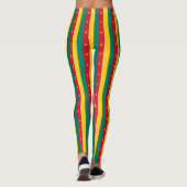 Leggings avec drapeau du Cameroun (Dos)