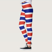 Leggings avec drapeau du Costa Rica (Gauche)